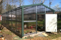 14x30 Tube Steel Greenhouse
