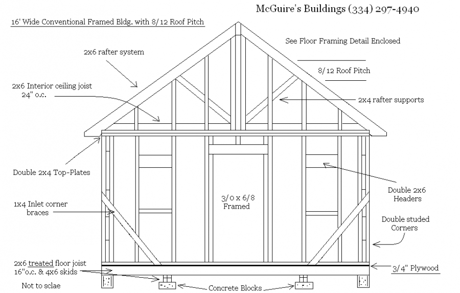 Wood Framing - McGuire's Buildings